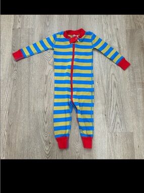Hanna Andersson Organic Cotton Striped Sleeper Size 75 12-18 months
